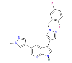 2D structure of the orthosteric ligand