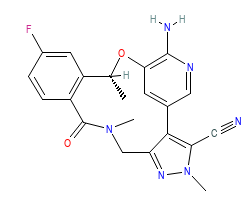 2D structure of the orthosteric ligand