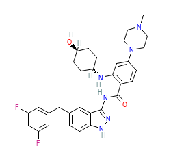 2D structure of the orthosteric ligand