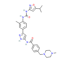 2D structure of the orthosteric ligand