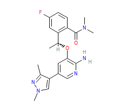 2D structure of the orthosteric ligand