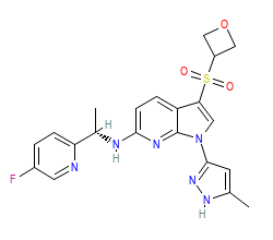 2D structure of the orthosteric ligand