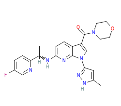 2D structure of the orthosteric ligand