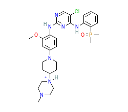 2D structure of the orthosteric ligand