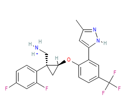 2D structure of the orthosteric ligand