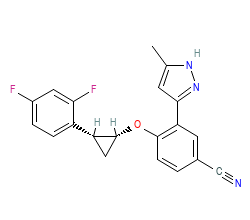 2D structure of the orthosteric ligand