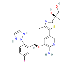 2D structure of the orthosteric ligand