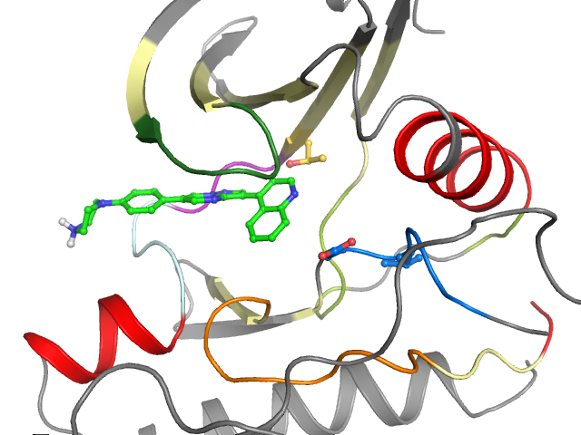 The orthosteric binding pocket