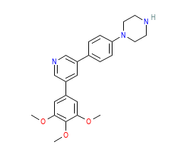 2D structure of the orthosteric ligand