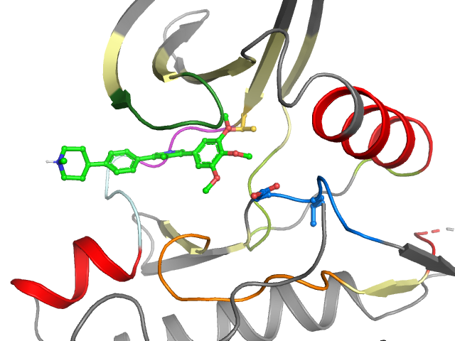 The orthosteric binding pocket
