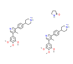 2D structure of the allostericligand