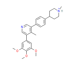 2D structure of the orthosteric ligand