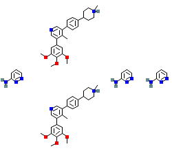 2D structure of the allostericligand