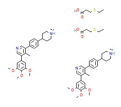 2D structure of the allostericligand