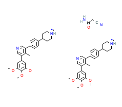 2D structure of the allostericligand