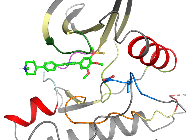 The orthosteric binding pocket