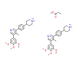 2D structure of the allostericligand