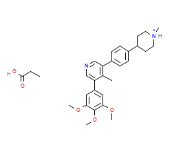2D structure of the orthosteric ligand