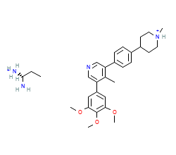 2D structure of the orthosteric ligand