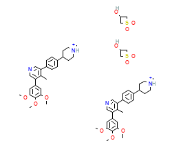 2D structure of the allostericligand