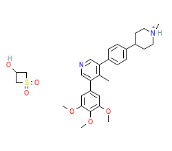 2D structure of the orthosteric ligand