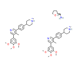 2D structure of the allostericligand
