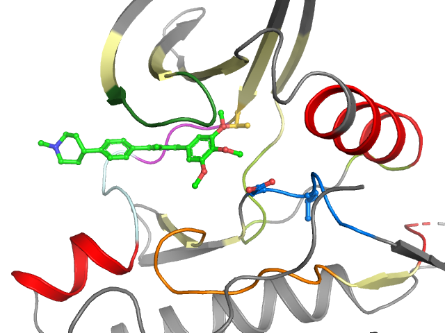 The orthosteric binding pocket