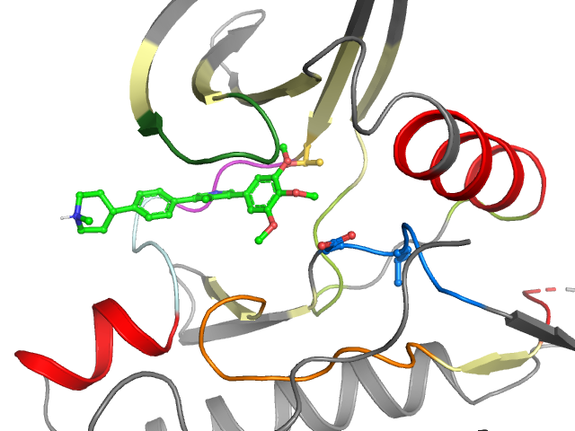 The orthosteric binding pocket