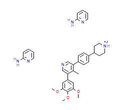 2D structure of the allostericligand