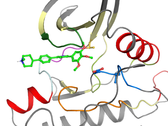 The orthosteric binding pocket
