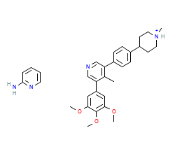 2D structure of the allostericligand