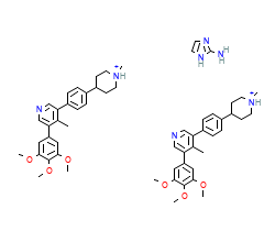 2D structure of the allostericligand
