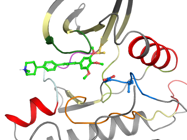 The orthosteric binding pocket