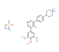 2D structure of the orthosteric ligand