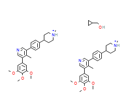 2D structure of the allostericligand