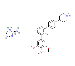 2D structure of the orthosteric ligand