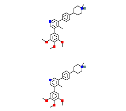 2D structure of the allostericligand