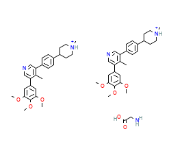 2D structure of the allostericligand