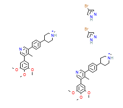 2D structure of the allostericligand