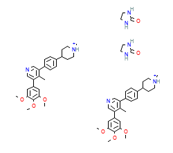 2D structure of the allostericligand