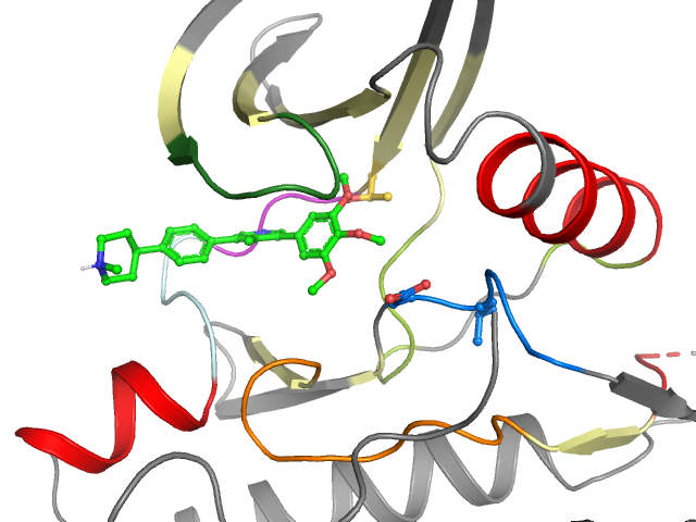 The orthosteric binding pocket
