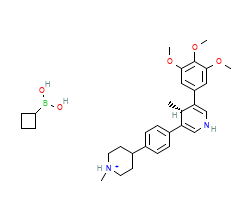 2D structure of the orthosteric ligand