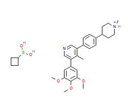 2D structure of the orthosteric ligand