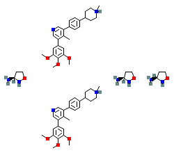 2D structure of the allostericligand