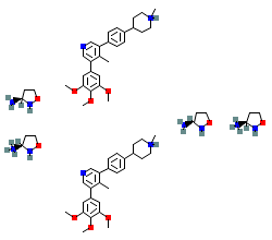 2D structure of the allostericligand