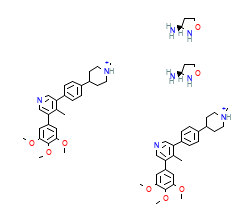 2D structure of the allostericligand