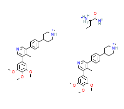 2D structure of the allostericligand