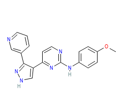 2D structure of the orthosteric ligand