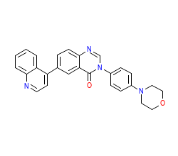 2D structure of the orthosteric ligand