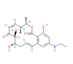 2D structure of the orthosteric ligand